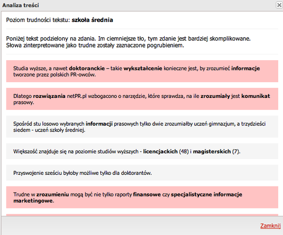 netPR.pl sprawdza przystępność języka polskich PR-owców