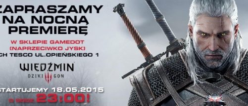 Nocna premiera gry Wiedźmin 3: Dziki Gon w sieci Gamedot