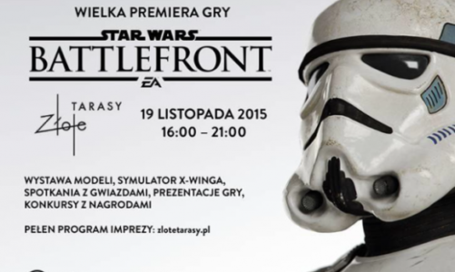 Wielka premiera gry Star Wars™ Battlefront™ Moc będzie w Złotych Tarasach!