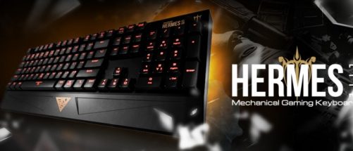 Odchudzona wersja klawiatury Gamdias Hermes.