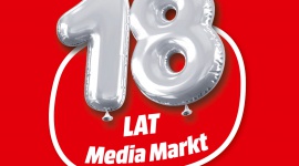 Media Markt świętuje urodziny. 18 lat obecności na polskim rynku LIFESTYLE, IT i technologie - Media Markt świętuje 18 lat obecności na polskim rynku. 26 października startuje nowa kampania wizerunkowa pod hasłem “Też masz czasem osiemnaście lat?”. Szeroko zakrojone działania komunikacyjne obejmą telewizję, radio, prasę i Internet.