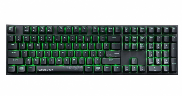 Cooler Master i NVIDIA prezentują specjalną edycję MasterKeys LIFESTYLE, IT i technologie - Giganci branży elektronicznej właśnie połączyli siły, by dać graczom wyjątkową wersję popularnej klawiatury mechanicznej: MasterKeys Pro L NVIDIA Edition.