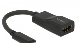 Wykorzystaj port USB Typ-C dzięki adapterowi Delock LIFESTYLE, IT i technologie - Dużymi krokami rynek produktów mobilnych i komputerowych zmierza do ujednolicenia standardów komunikacji między urządzeniami. Dzięki temu USB Typ-C znajdzie jeszcze więcej zwolenników. Adapter marki Delock ma pomóc spożytkować jego najlepsze właściwości.
