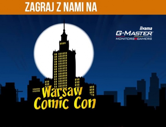 iiyama zaprasza na Warsaw Comic Con LIFESTYLE, IT i technologie - Goście Warsaw Comic Con będę mieli możliwość sprawdzenia w akcji monitorów iiyama na stoisku takich firm jak CDProjekt, MSI i Blizzone.pl. W sumie aż 60 monitorów z serii G-MASTER™ zapewni znakomitą rozrywkę podczas tego fantastycznego wydarzenia.