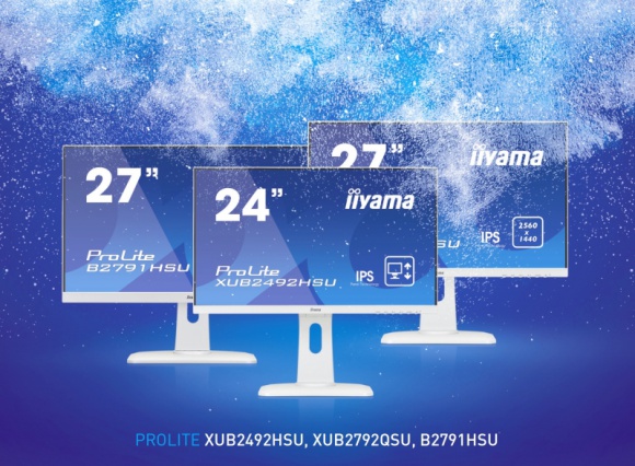 Śnieżnobiałe nowości od iiyama LIFESTYLE, IT i technologie - Nowe monitory LCD firma iiyama, które poza najwyższą jakością obrazu oferują coś więcej – stylowe wzornictwo podkreślone dodatkowo elegancką bielą obudowy.