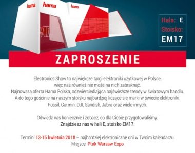 Internet Rzeczy, akcesoria mobilne i wyposażenie Smart Home – czyli Hama pokazuj