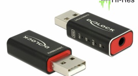 Delock: karta dźwiękowa dla komputerów i tabletów LIFESTYLE, IT i technologie - Karta dźwiękowa na USB dobrej jakości to często jedyne wyjście dla posiadaczy laptopów lub tabletów, obdarzonych bardziej wrażliwym słuchem. Układy zintegrowane często generują sygnał słabej jakości. Receptą na to może być nowe urządzenie marki Delock, o numerze 65899.