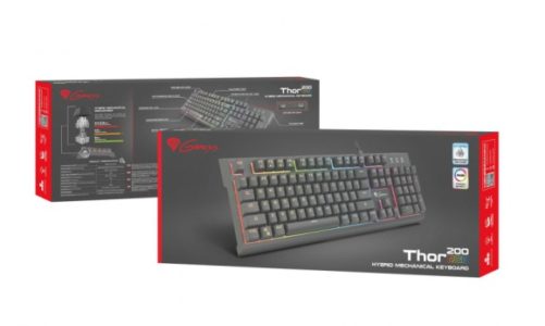 Genesis: nowa klawiatura hybrydowa Thor 200 RGB