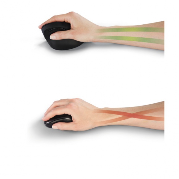 Ergonomiczna mysz EMW-500 pomoże w pozbyciu się… bólu barków! LIFESTYLE, IT i technologie - Z pomocą przychodzi chociażby ergonomiczna mysz EMW-500, która swoim pionowym kształtem pozwala uniknąć niepotrzebnych napięć mięśni w nadgarstku oraz barku.