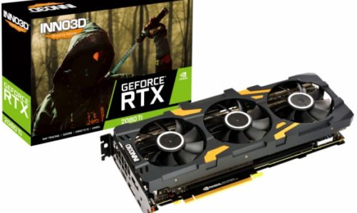 Inno3D: podkręcony RTX 2080 z trzema wentylatorami