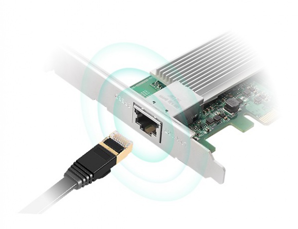 Asustor wprowadza 10-cio gigabitową kartę sieciową LIFESTYLE, IT i technologie - Olbrzymia przepustowość dostępna już teraz. Tajwański producent dodał do oferty model AS-T10G 10G Base-T. Pod tą nazwą kryje się karta sieciowa działająca w standardzie 10 GbE.