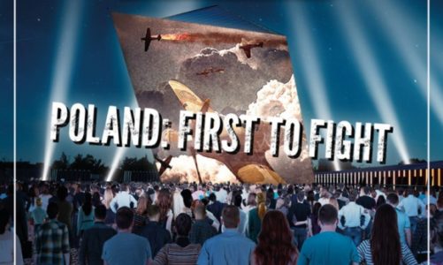 Polska historia drugiej wojny światowej w urzekającej projekcji plenerowej