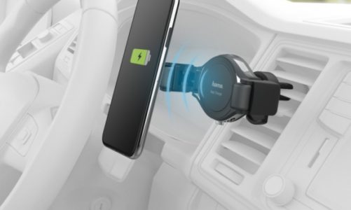 Ładowarka indukcyjna i uchwyt do smartfona w jednym, czyli "Hama FC-10C Flex"