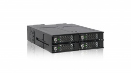 Nowość od Icy Dock - czterodyskowa obudowa dla SSD M.2 NVMe MB720M2K-B LIFESTYLE, IT i technologie - Icy Dock ToughArmor MB720M2K-B to obudowa przeznaczona na 4 dyski SSD M.2 NVMe.