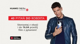 Jesteś fanem Huawei i masz pytanie do Roberta Lewandowskiego? Teraz możesz mu je LIFESTYLE, IT i technologie - Huawei wystartował z akcją „40 pytań do Roberta” z okazji premiery flagowych smartfonów P40 i P40 Pro, dedykowaną fanom marki zarejestrowanym w Społeczności Huawei.