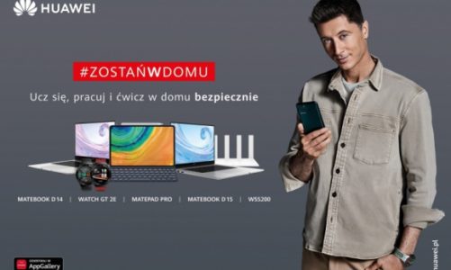 20 rat 0% i zestawy do pracy i nauki zdalnej od Huawei