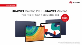 Tablety Huawei MatePad Pro i MatePad w wyjątkowej ofercie LIFESTYLE, IT i technologie - Od 28 września do 18 października tablety Huawei – MatePad Pro i MatePad – dostępne są w atrakcyjnej ofercie.