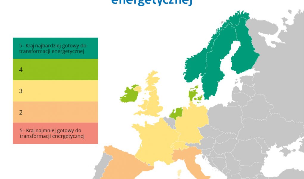 Mapa_Europa Raport Eaton: Największe europejskie gospodarki mogą nie osiągnąć celów klimatycznych